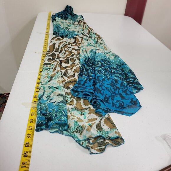 Dressbarn Womens Y2K Babydoll Forest Fairy Midi Dress Size 14 Mystical Whimsical - Picture 8 of 11